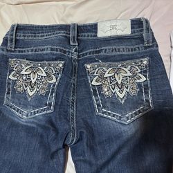 MissMe Midrise Bootcut Jeans