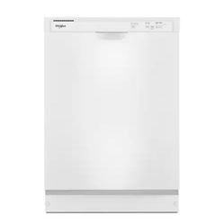 Whirlpool 24 in. Built-In Tall Tub Dishwasher in White with Heated Dry