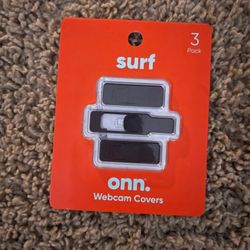 3 Pack Onn Webcam Covers