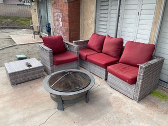 Wicker furniture