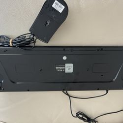 JITOPKEY K120 Wired Keyboard Ultra-Thin, + Wired Lenovo Mouse,good working condition 
