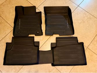 Genuine Ford All-Weather Floor Mats - 2024 Ford Maverick (OEM) - Excellent Condition
