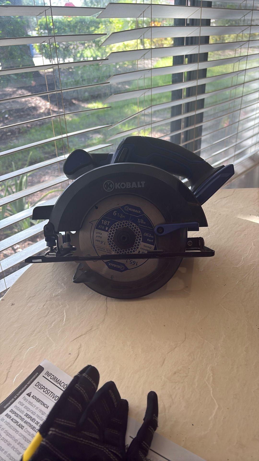 KOBALT 18v Cordless Circular Saw ( Tool Only)
