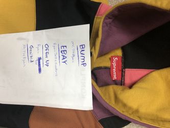 Supreme Patchwork Hoodie Black