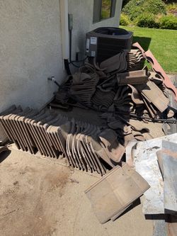 Cement roofing tiles conventional