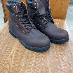 BRAND NEW LEATHER WATERPROOF WORK BOOTS SIZE 8 Men 