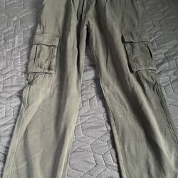 Green Cargo Pants
