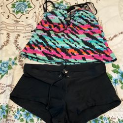 Two-Piece Tankini Swimsuit Set like. New