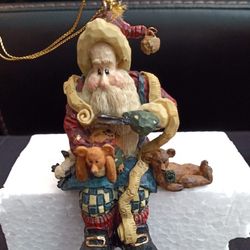 Boyds Bear Carvers Choice Santa And The Final Inspection Shelf Sitter New in Box