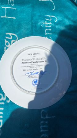 Norman Rockwell Collector Plate “New Arrival” American Family Series II 1980