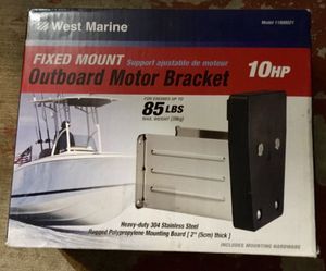 FIXED OUTBOARD MOTOR BRACKET-BRAND NEW IN BOX