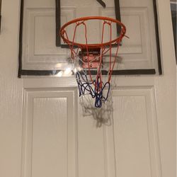 Door Basketball Hoop , Dunkable
