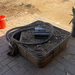 Water Fountain Catch Basin With All Working Parts