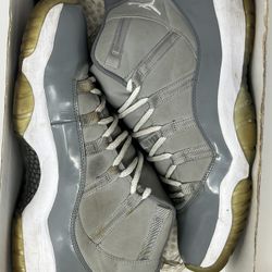 Men’s Air Jordan  Retro 11 Cool Grey Size 12