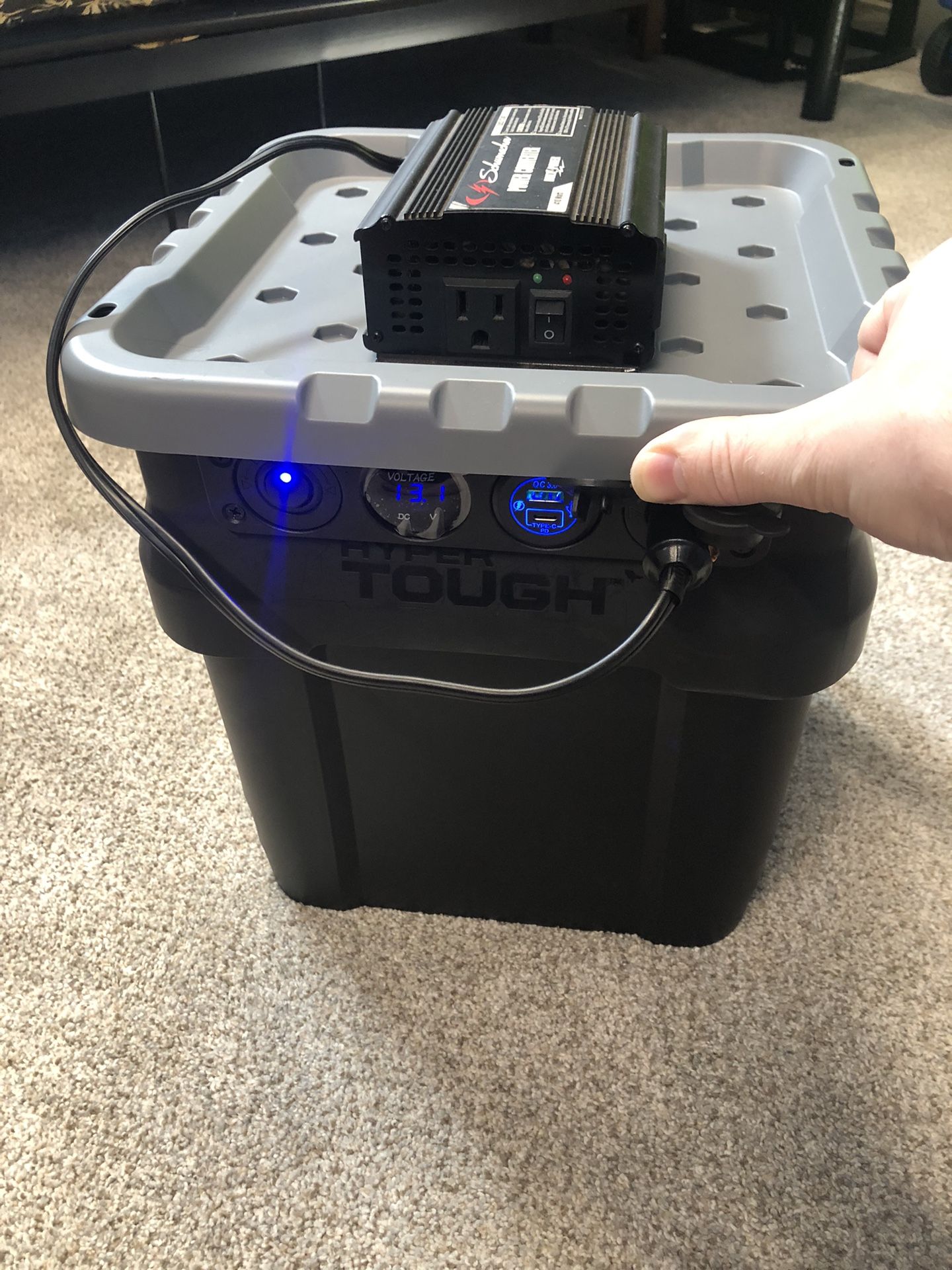 Power Generator Solar Battery Bank Jackery Power Camping Off Grid Lifep04 Supply Business equipment