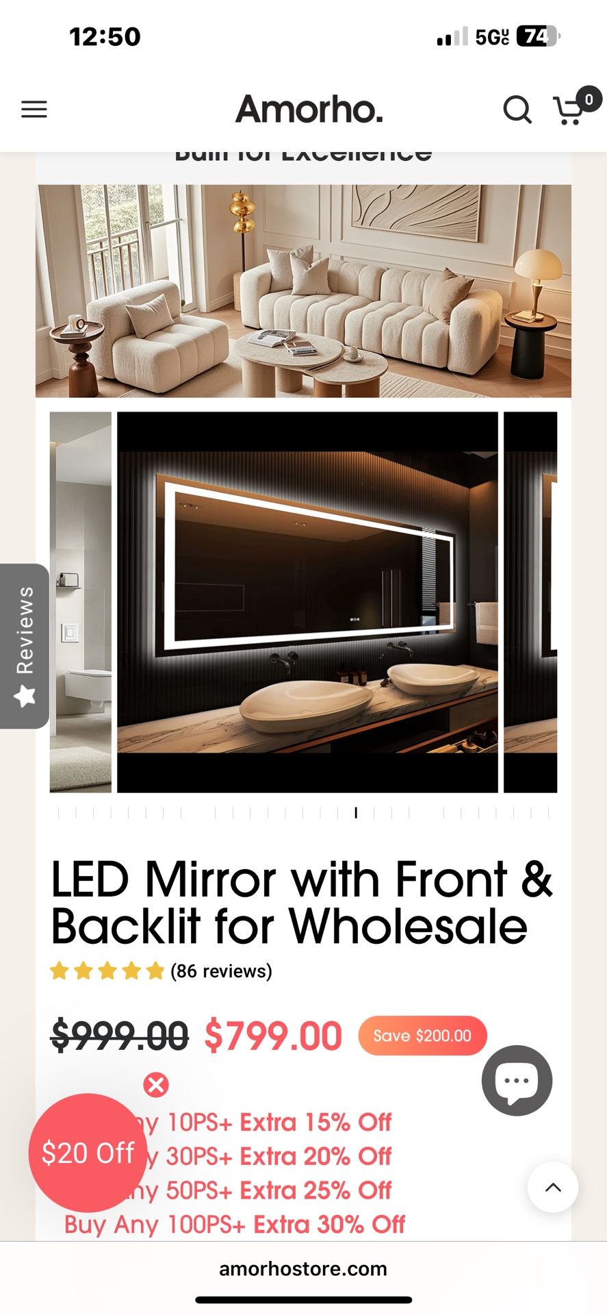 Bathroom Mirror