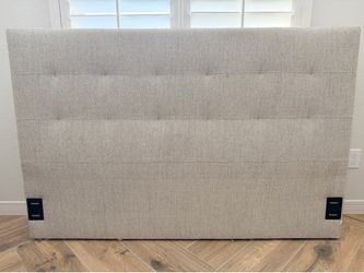 West Elm Queen Bed Set (Frame, Box Spring & Headboard)
