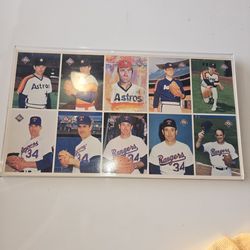 Unique Nolan Ryan baseball Cards
