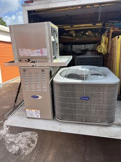Used 3ton 410A Carrier 15seer