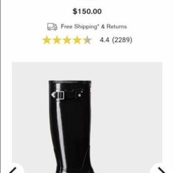 Brand New Hunter Boots 