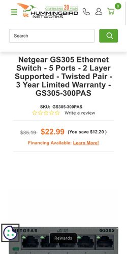 Netgear switch