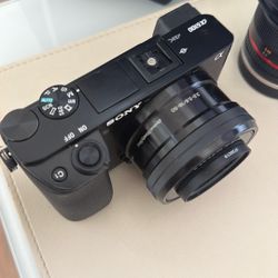 Sony A6100 And Extra Rokinon  Lens 