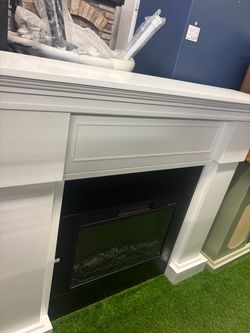 Fireplace/ TV stand