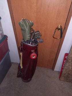 Golf Clubs And Bag