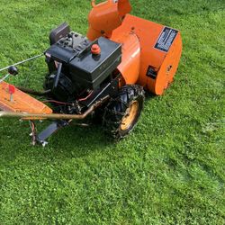 Aarons To Stage Snow Thrower