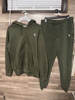 Green Polo Full Tracksuit