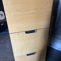 IKEA Locked 3 Door Cabinet