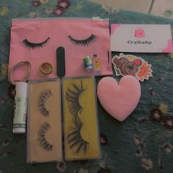 Bundle Eyelashes Gift Fag