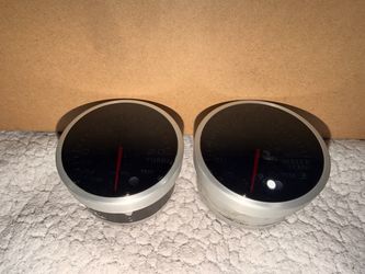 Defi Turbo & Water Temp Gauge (White Illumination)