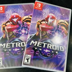 Metroid Prime 4 Beyond - SW1 - Nintendo Switch Game - New - Sealed - $55 Each 