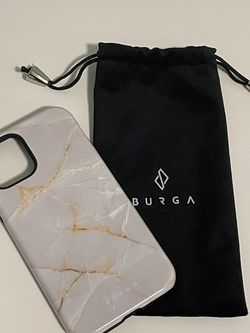 Marble Gold/Cream iPhone 12 Case