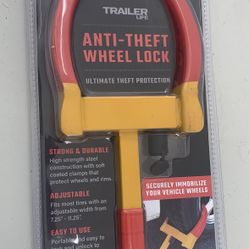 Trailer Wheel Lock Clamp