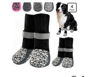 Anti Slip Dogs Socks 