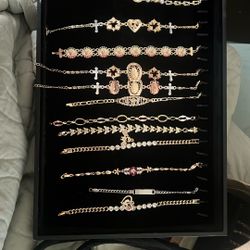 19k Gold Plated Braclets