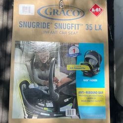 Graco SnugRide SnugFit 35 LX Infant Car Seat, Nash