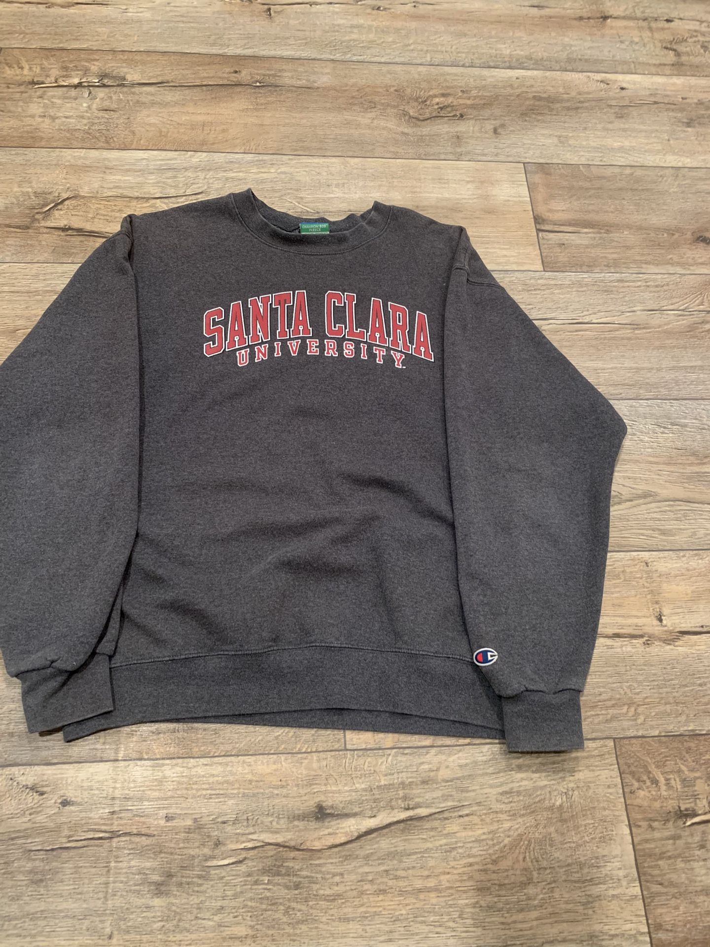 Champion Santa Clara University Sweatshirt – Size L – Vintage Crewneck