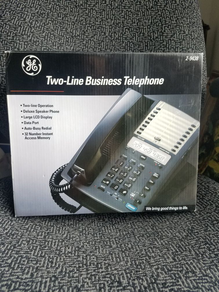 Two-Line Business Telephone