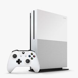 xbox one s (white) w/controller