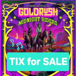 Goldrush Midnight Riders Music Festival Tickets 