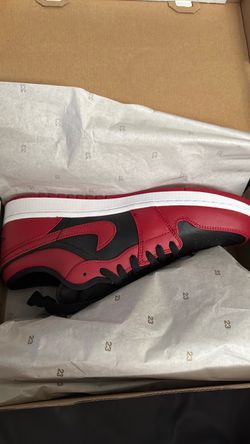Air Jordan 1 Low Reverse Bred Size 10.5
