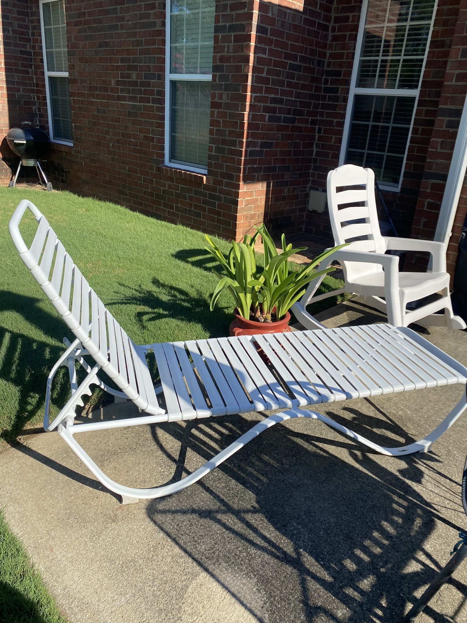 Lawn Chair Chaise Lounge