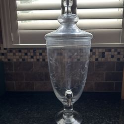 Glass Drink Dispenser