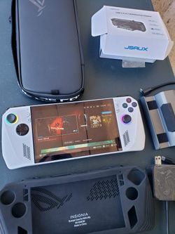 12GB limited Edition Asus Rog Ally Z1 Extreme 1TB 1000GB all white New With dock. Case & Charger. Brand new Conditions. $600! Trade up are welcome