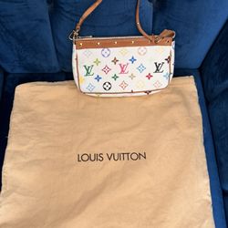 Authentic Y2k Louis Vuitton Murakami Pochette Monogram