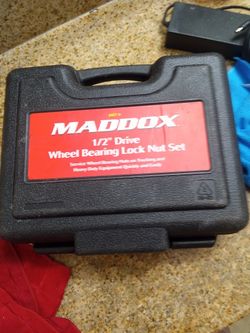 Maddox 1/2 Drive Wheel Bearing Lock Nut Set