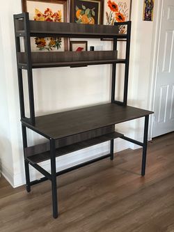 Desk with Hutch
